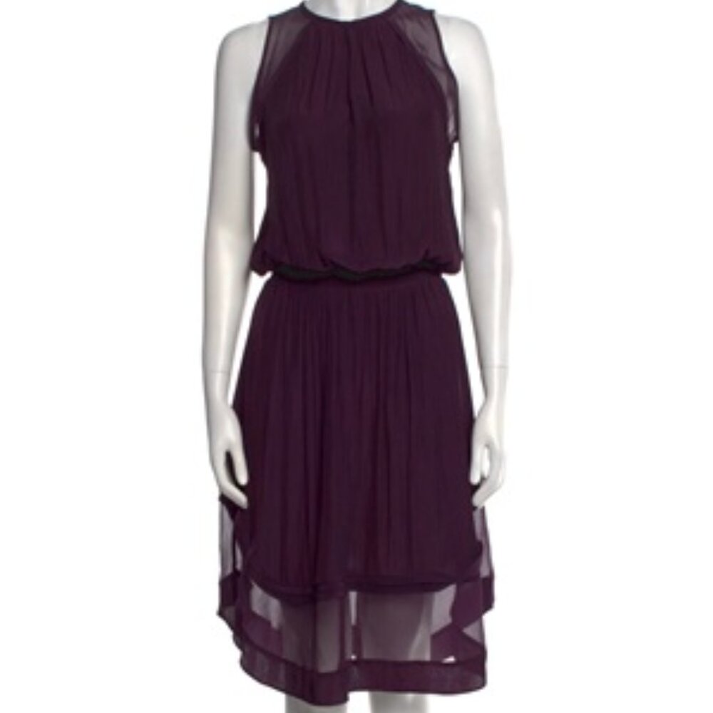 Ramy Brook Midi Length Purple Dress Size XS